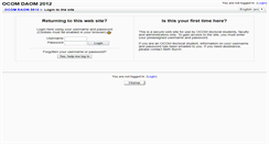 Desktop Screenshot of daom2012.ocom.edu
