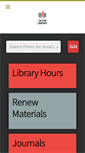 Mobile Screenshot of library.ocom.edu